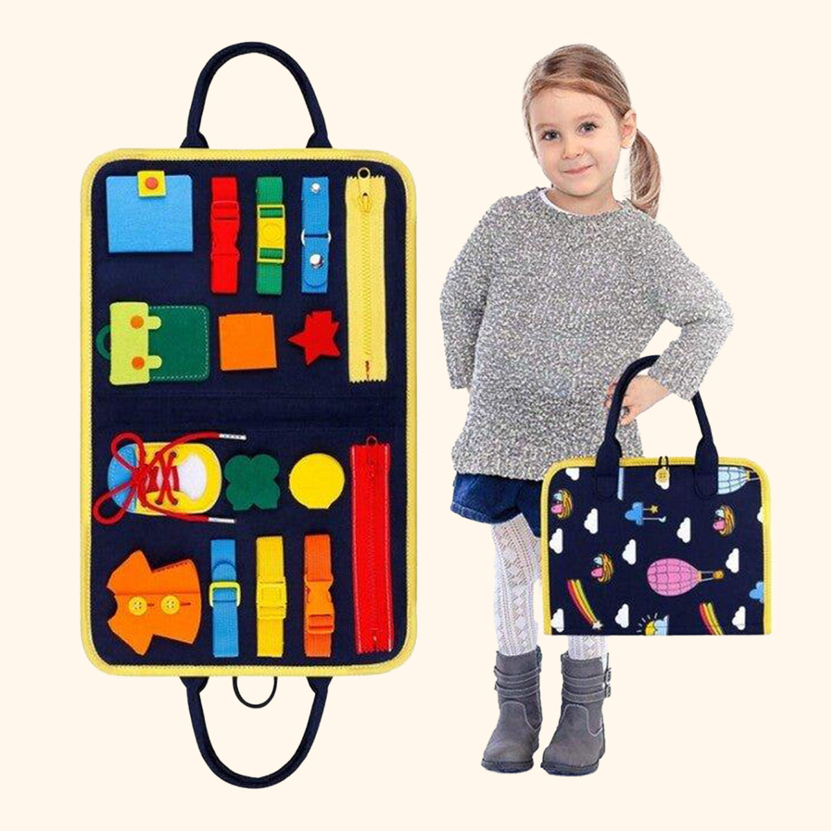 Baby busy board - Základné zručnosti