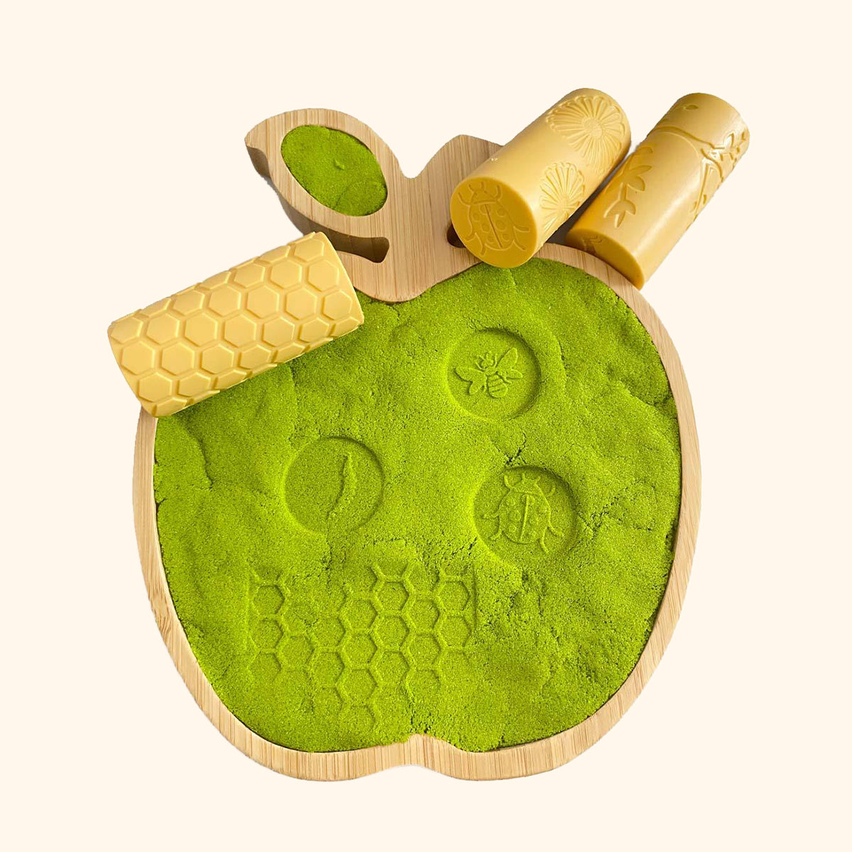 Bambusová tácka Jablko