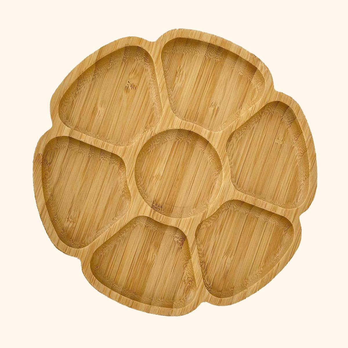 Bambusová tácka Kvet