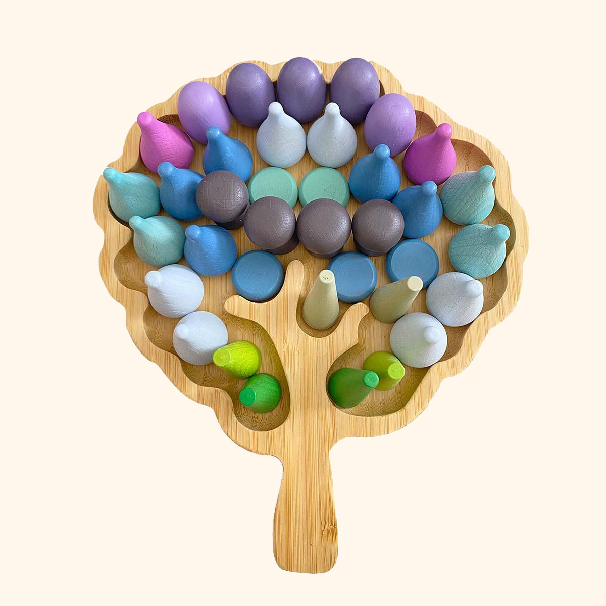 Bambusová tácka Strom