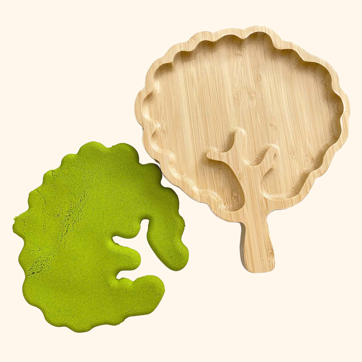 Bambusová tácka Strom