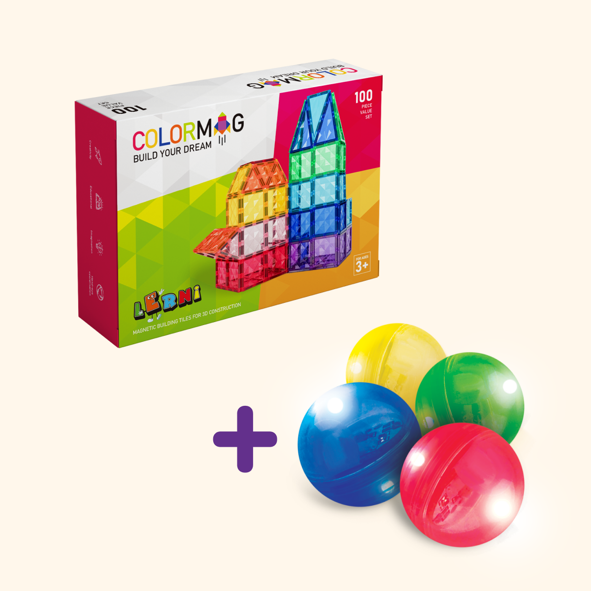 Spring Glow Set - Colormag 100 + svetielkujúce guličky