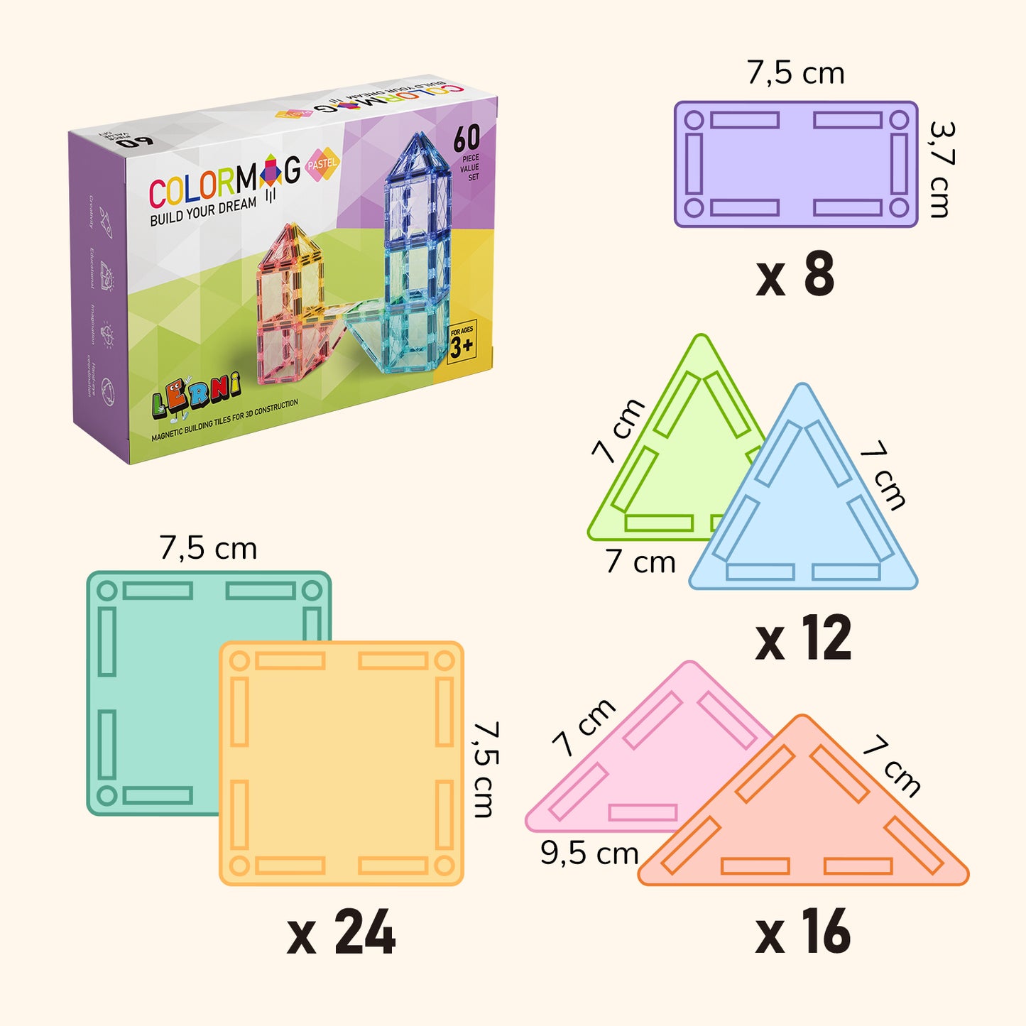 Colormag 60 PASTEL + 60 PASTEL