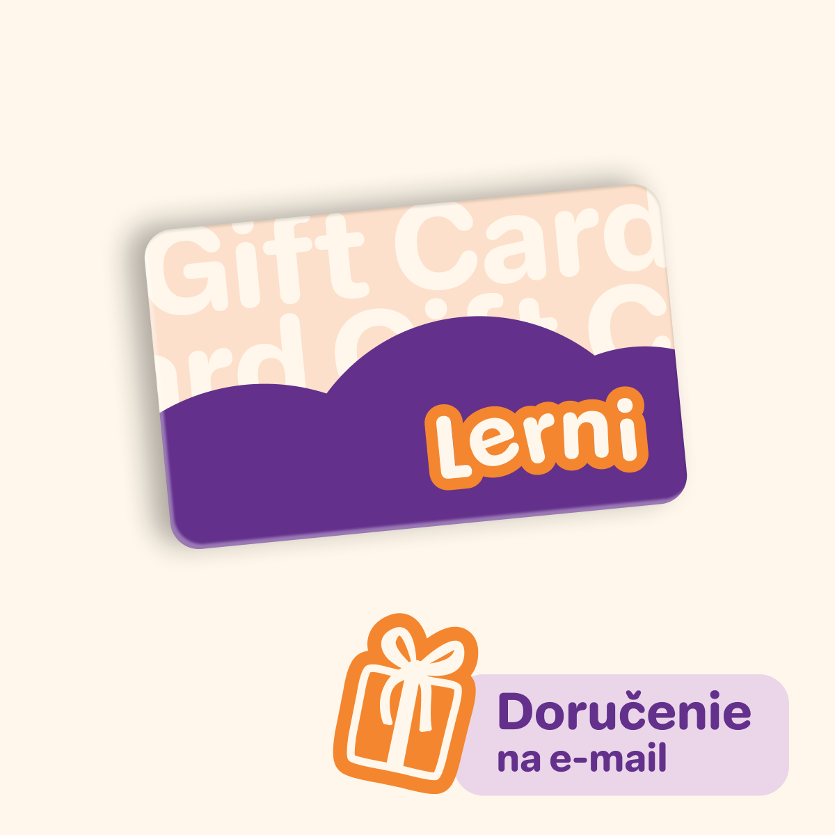 Darčeková poukážka - LERNI