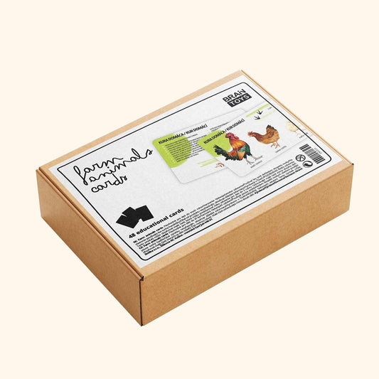 Sada edukačných kariet domáce zvieratá SK/CZ