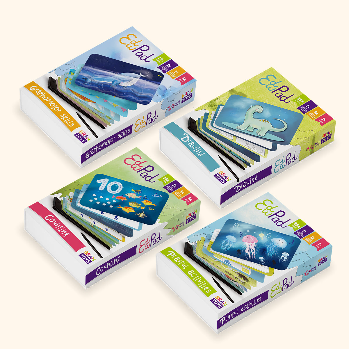 EDUPAD - balíček 4 tabletov v zľave 25%