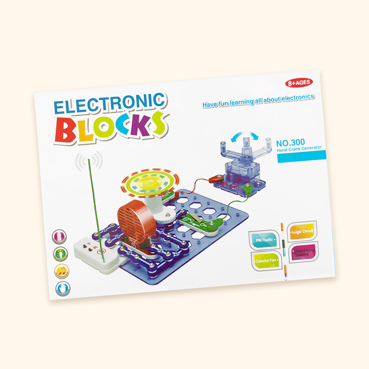 Elektronická stavebnica 33 častí