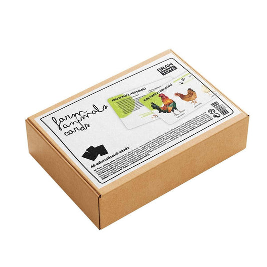 Sada edukačných kariet domáce zvieratá SK/CZ