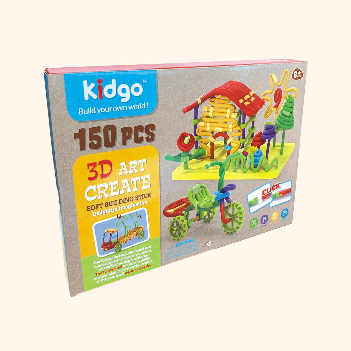 Flexi stavebnica 150 ks