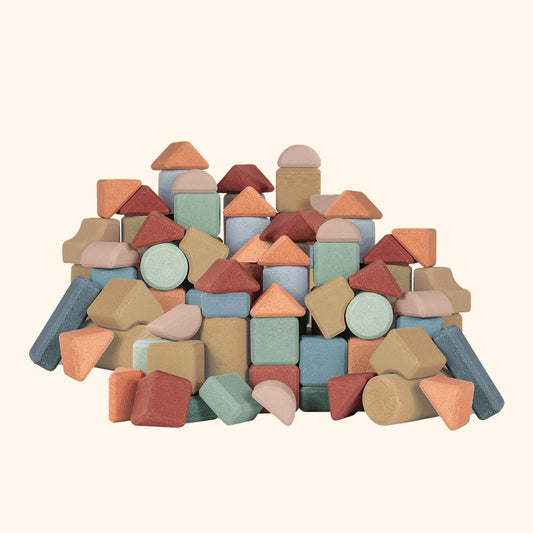Kork`s - Colorful Block & Shapes, 200 pcs