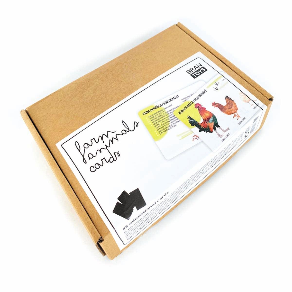 Sada edukačných kariet domáce zvieratá SK/CZ