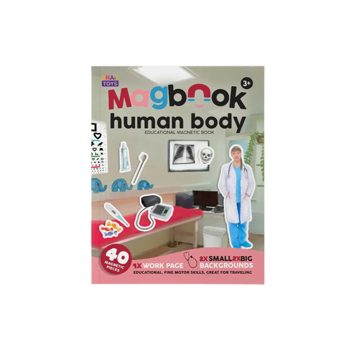 MAGBOOK - magnetická knižka - ľudské telo