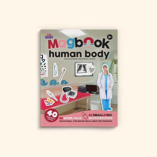 MAGBOOK - magnetická knižka - ľudské telo