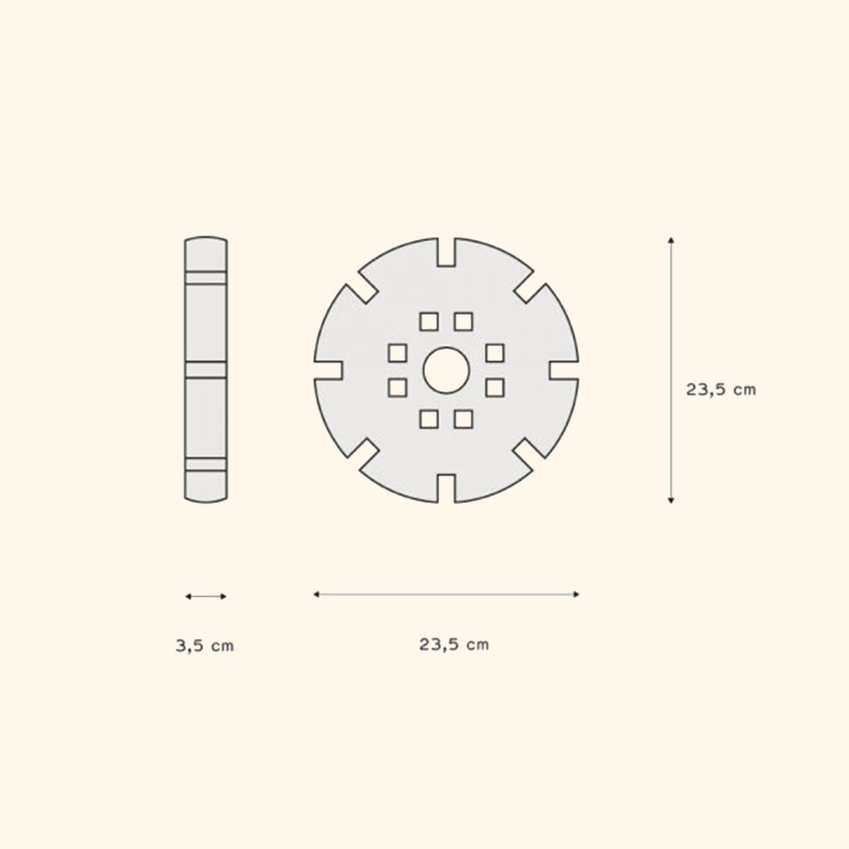 Maxikocky Kvety 24 kusov