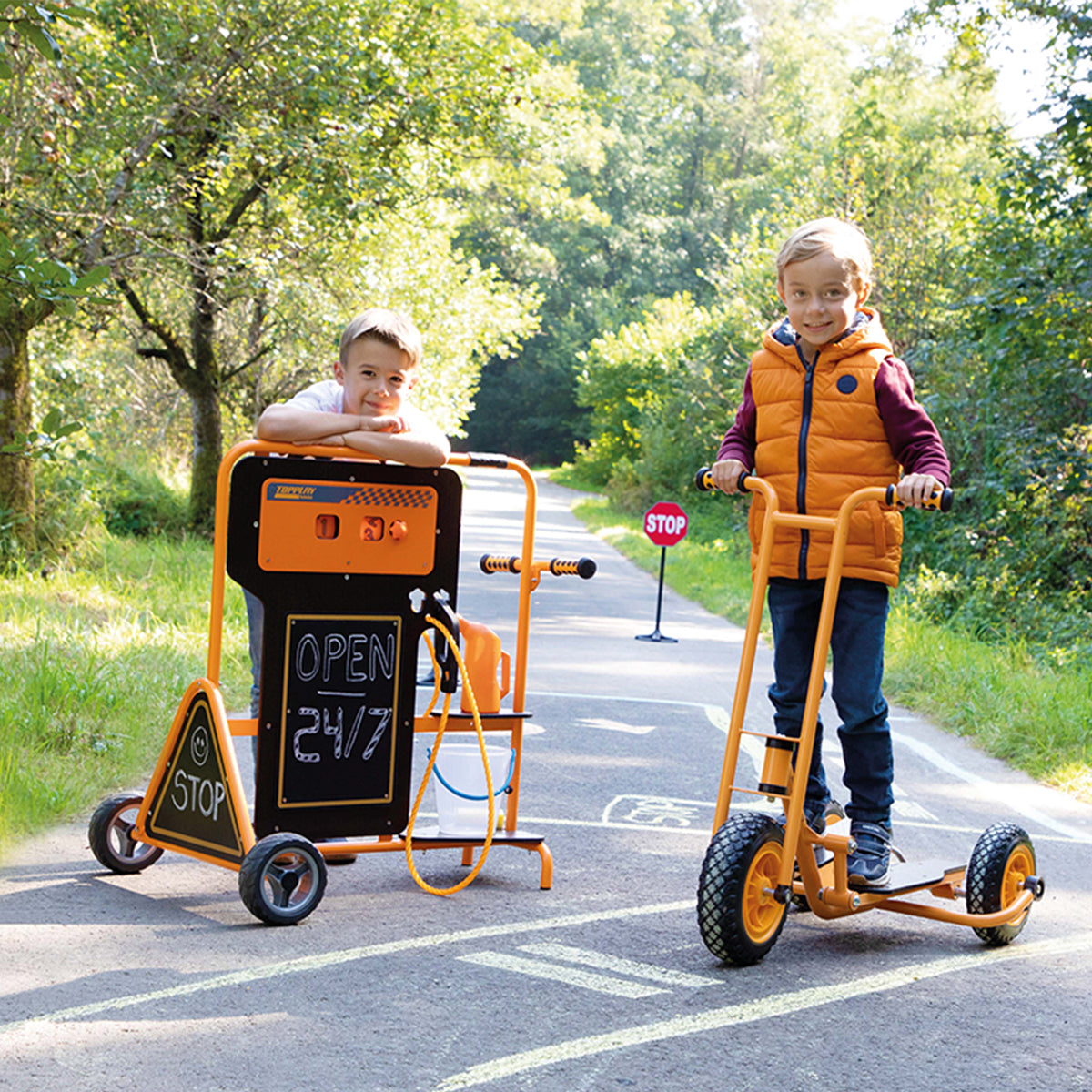 Mobile Gas & Service Station Topplay