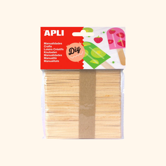 Nanukové drievka, 114 × 10 × 2 mm, prírodné