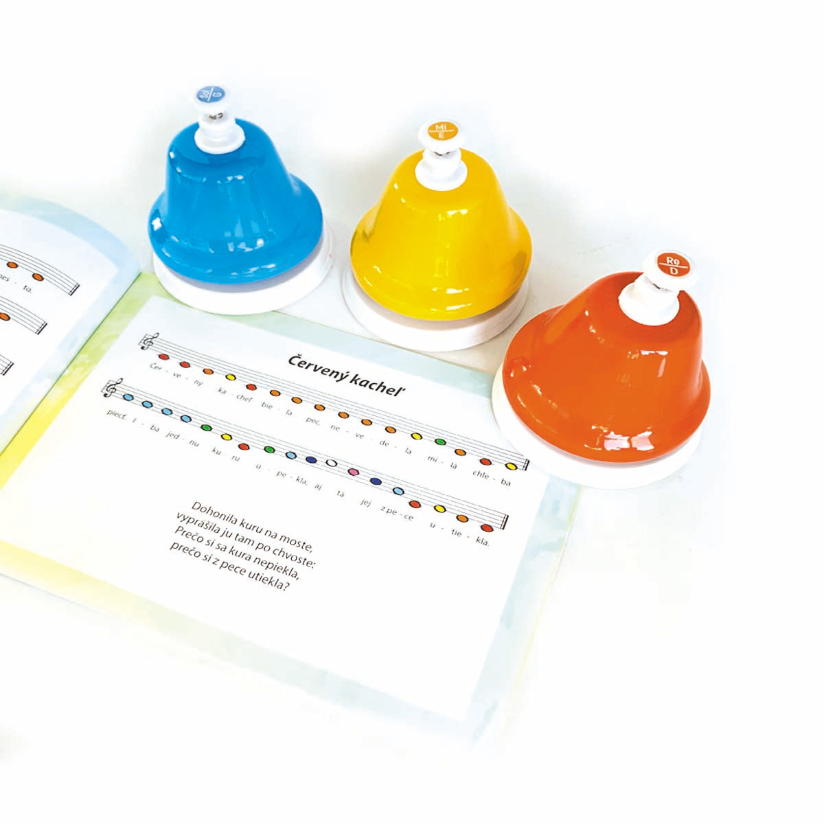 Notový zošit k ladeným zvončekom