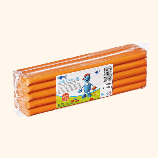 Plastelína 800g oranžová