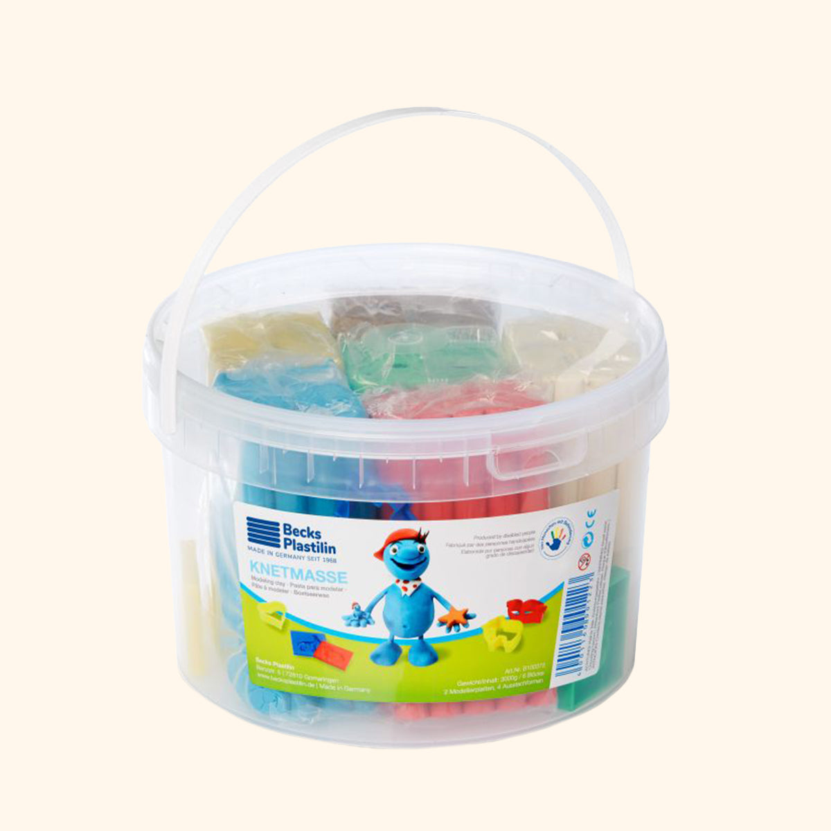 Plastelína vo vedierku