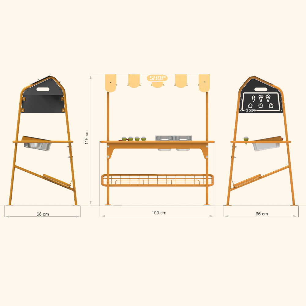 Roleplay Station “Ice Cream & Shop” Topplay