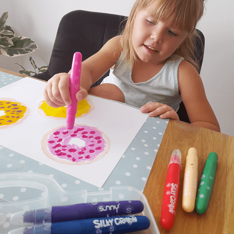 Voskové pastelky Silky crayon