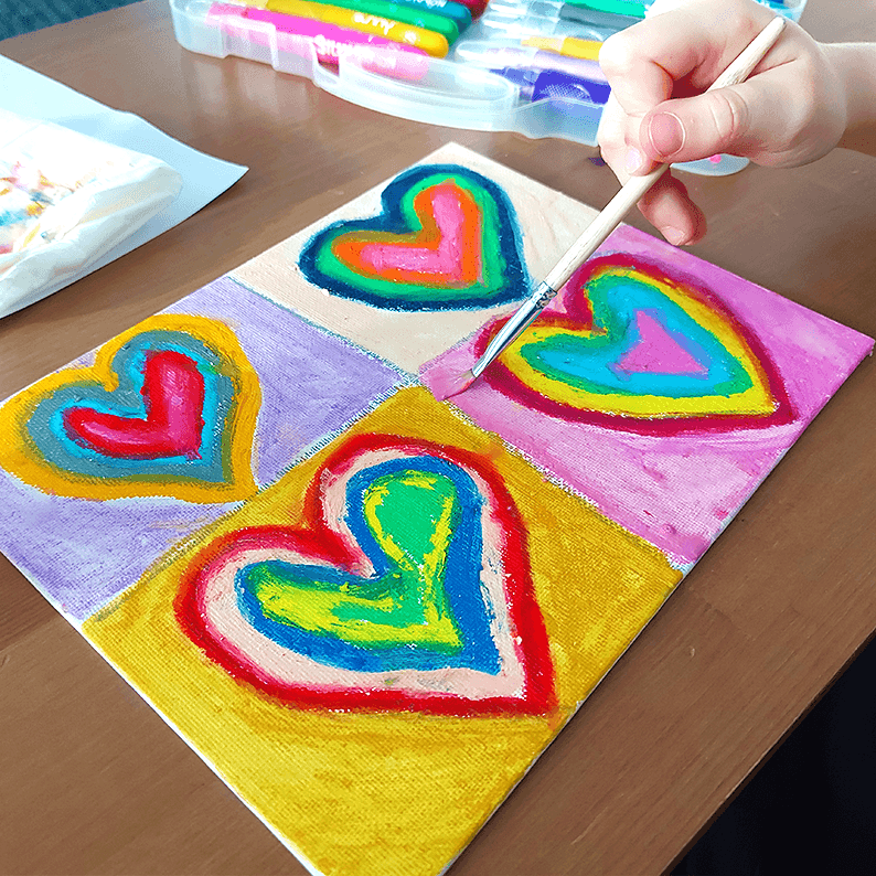 Voskové pastelky Silky crayon