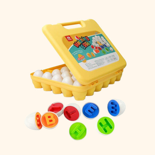 Smart Eggs Písmenká - Spájacie vajíčka