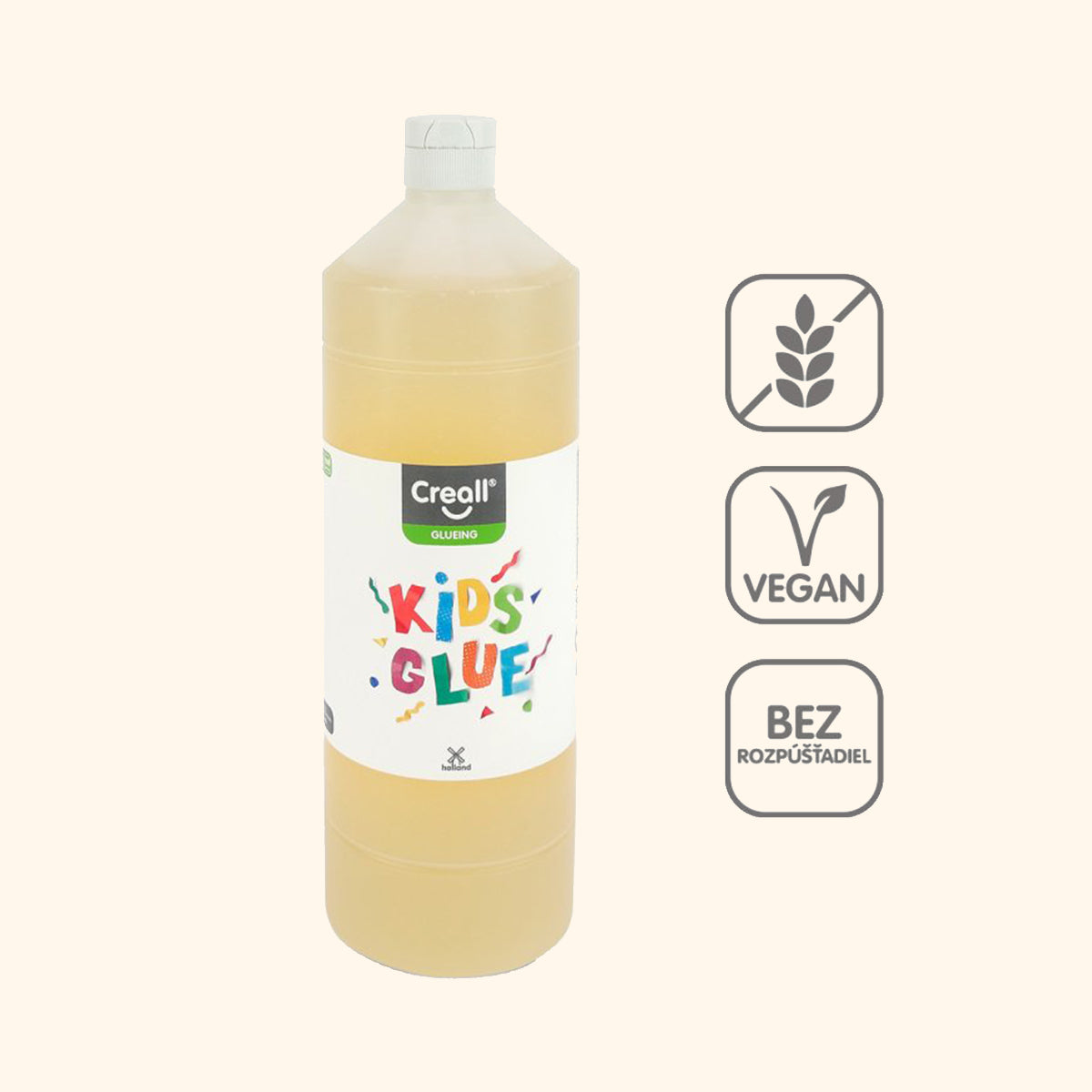 Školské tekuté lepidlo Kids Glue, 1000 ml, transparentné