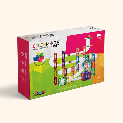 Magnetická stavebnica COLORMAG TUBES