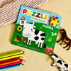 Puzzle kniha junior - Farma