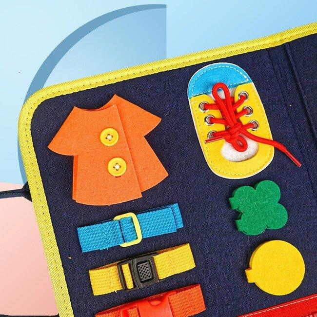 Baby busy board - Hodiny a puzzle - Lerni.sk