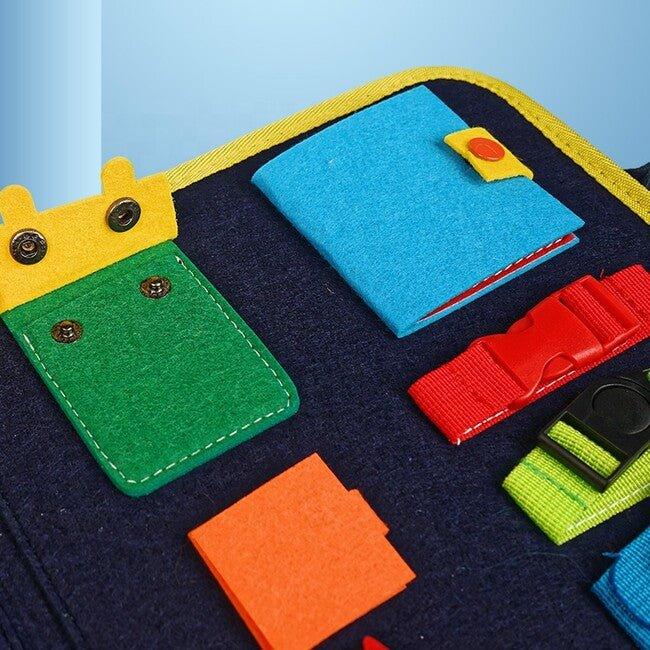 Baby busy board - Hodiny a puzzle - Lerni.sk
