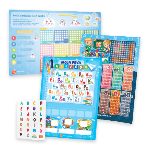 Moje prvé tabuľky (pre chlapcov)