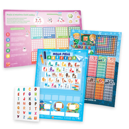 Moje prvé tabuľky (pre dievčatá)
