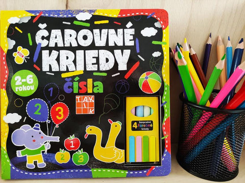 Čarovné kriedy - čísla - Lerni.sk