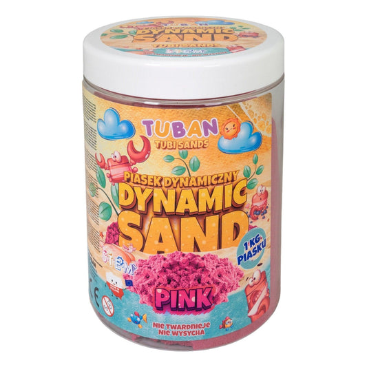 Dynamický piesok - ružový 1kg - Lerni.sk