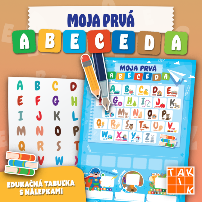 Moje prvé tabuľky (pre dievčatá)