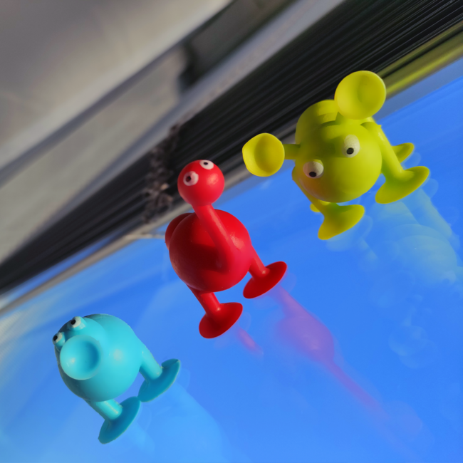 Rozbalené : Prísavková stavebnica Zvieratká 96 kusov