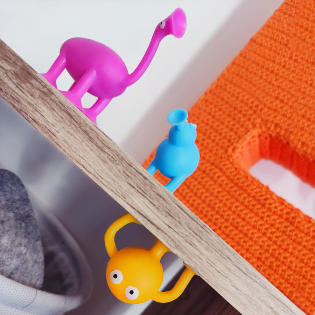 Rozbalené : Prísavková stavebnica Zvieratká 96 kusov